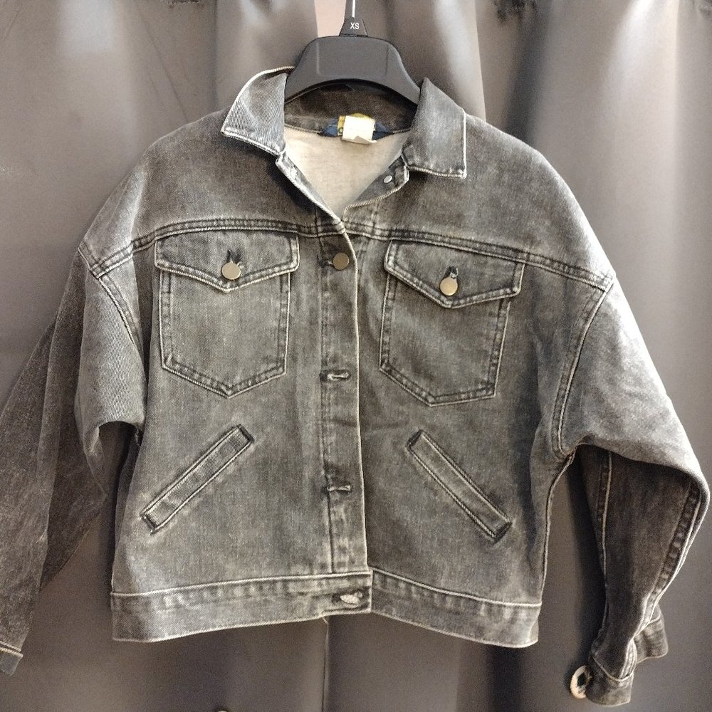 OSH KOSH Gray Denim Jacket size Medium Kids